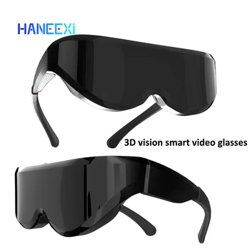 geriausia pardavimo 3D VR virtualios realybės filmo vaizdo akinius HDMI galvos montuojamas HD milžinišką ekraną, dual ips ekranas, smart vaizdo akiniai