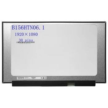 15.6 colių 30pins EDP FHD slim LED LCD Ekranas, NT156FHM-N61 NT156FHM-N62 B156HTN06.1 1920*1080 45% NTSC