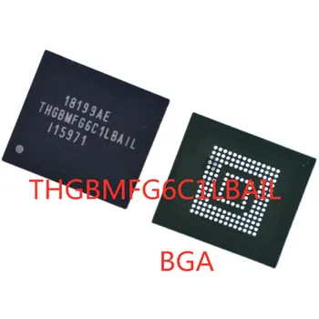 5VNT/DAUG 100% Kokybės THGBMFG6C1LBAIL FBGA-153 8GB atminties IC chip EMMSP Sandėlyje Naujas Originalus