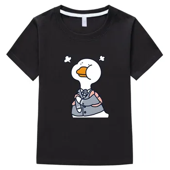 Antis Mados Anime T-shirts Kawaii Atsitiktinis Manga Marškinėlius Spausdintos Grafikos 100% Medvilnė Tee-shirt Minkštas trumpomis Rankovėmis Berniukams/mergina T-shirt