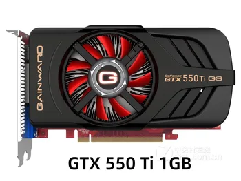 Gainward GeForce GTX 550 Ti 1GB vaizdo Korta Interneto Baras NVIDIA GTX500 GTX550Ti 1GD5 Vaizdo plokštės 4100MHz GDDR5 Panaudota