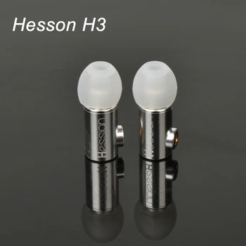 Heseno H3 Profesionali-Ear Ausines Metalo bass ausinės HIFI Muzikos Dinaminis High Fidelity for Smartphones/VNT mp3
