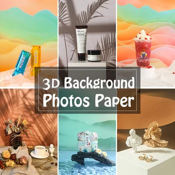 Karšto 3D Backdrops Valdybos Profesionalų Fotoaparatą Imtis Foto Fono Popieriaus fotostudija, Fotografijos Rekvizitai Photoshoot Priedai