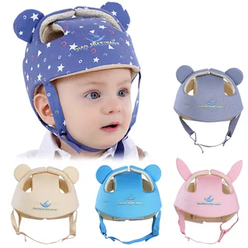 Kūdikių Saugos Skrybėlės, Reguliuojamas Bamblys Galvos Apsauga, Saugos Šalmas, Naujagimio Vaikas Vaikščioti Anti-Susidūrimo Bžūp Kūdikių Priedai