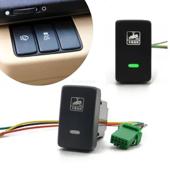 LED Šviesos Automobilio Kamera, Diktofonas Monitoriaus Mygtukas Jungiklis su Prijungimo Laidą 