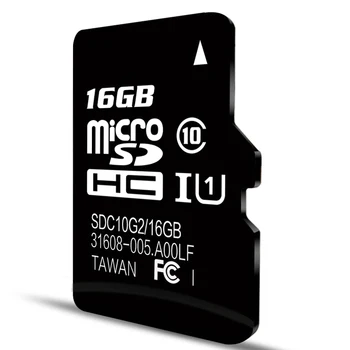 Micro SD kortelę 16GB arba 32GB kamera suderinama
