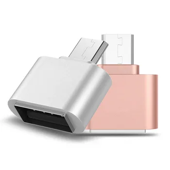 Micro USB Male į USB Moterų OTG Adapteris, OTG USB Kabelis Konverteris Tabletę 