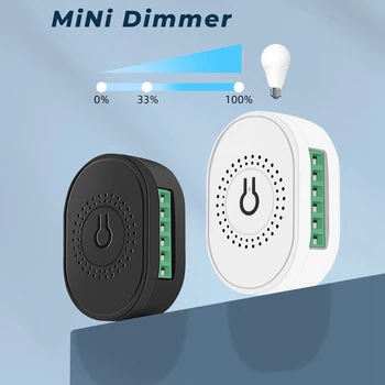 Mini Wifi Smart Home Tamsos Pereiti Tuya APP Nuotolinio Valdymo Balsu Laikas Šviesumo Reguliavimas Jungikliu