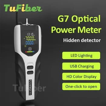 OPM Didelio Tikslumo Įkrovimo Optinės Galios Matuoklis G7 Spalvotas LCD Ekranas Optinio Pluošto Galios Matuoklis su 