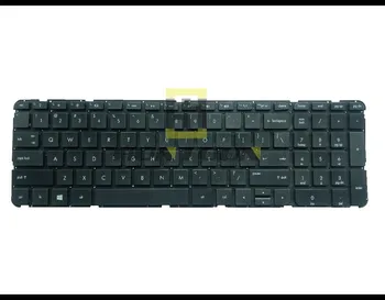 Originali MUMS/anglų Klaviatūra, HP Sleekbook 15-b nešiojamojo kompiuterio Klaviatūra 703915-001 US Layout spalva Juoda be rėmo Nauja