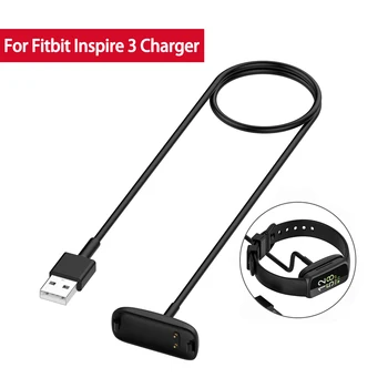 Už Fitbit Inspire 3 Įkroviklio Kabelis Laido Įrašą Dock USB Įkrovimo Kabelis Fitbit Inspire 3 Smart Žiūrėti inspire3 Linija