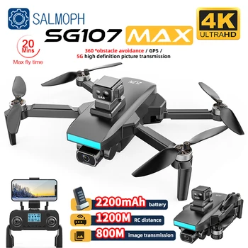 ZLL SG107 Pro / MAX Mini Drone su WIFI Profesional 4K HD Dual Camera FPV Quadcopter Optinio Srauto Gestu Kontroliuoti Rc Dron